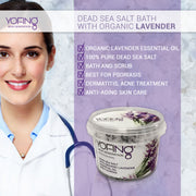 YOFING Totes Meer Badesalz Mit Organischem Lavendel DeadSeaShop-de