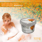 YOFING Totes Meer Badesalz Mit Organischen Ringelblumen DeadSeaShop-de