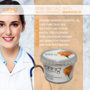 YOFING Totes Meer Badesalz Mit Organischen Ringelblumen DeadSeaShop-de